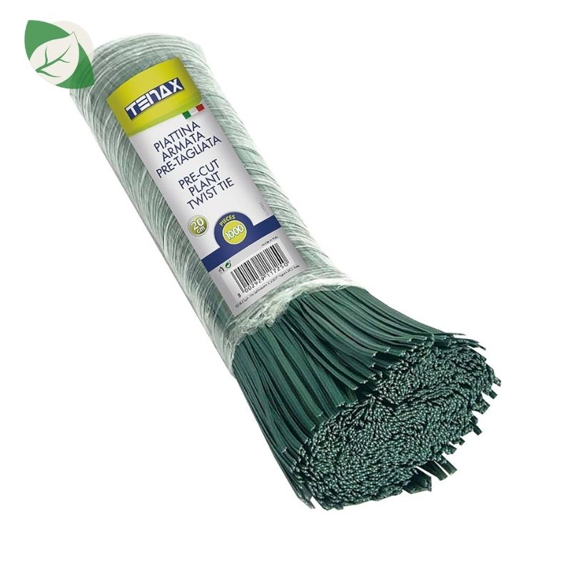 Vezice metalne plastificirane PIATTINA 1000kom
